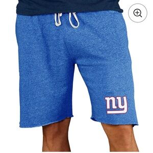 Men's New York Giants Concepts Sport Royal Mainstream Terry Shorts size small